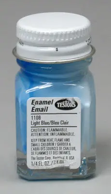Testors Light Blue 1/4 Oz (Tes1108t) 1