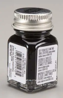 Testors Black 1/4 Oz (Tes1147tt) 1