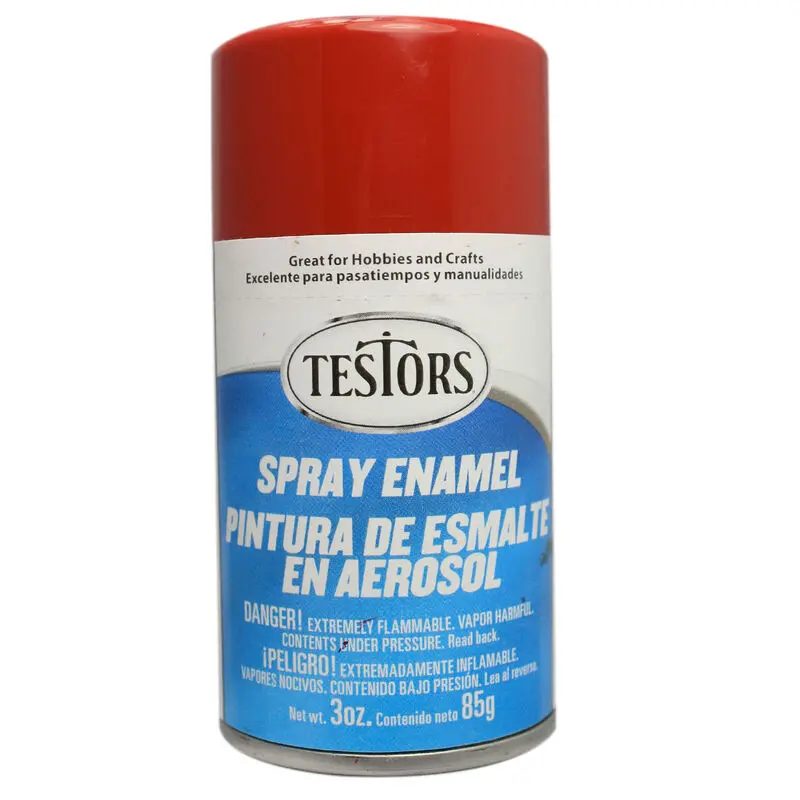 Testors Spray Dark Red 3 Oz    (Tes1204t) 1