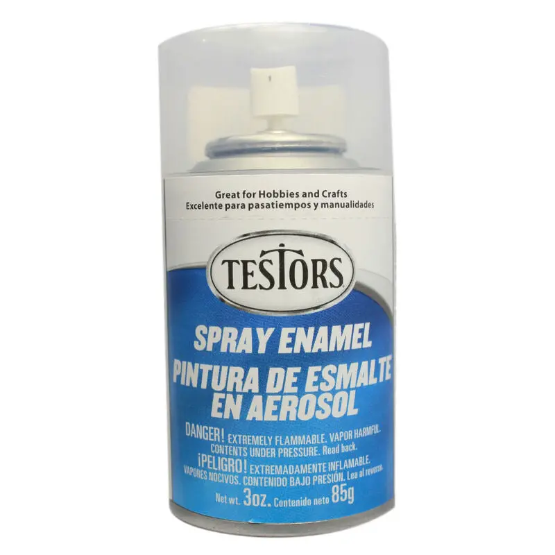 Testors High Gloss Clear Enamel Spray Paint (3Oz) (Tes1814t) 1