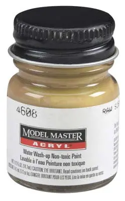 Testors Model Master Raw Sienna Fg02008 1/2 Oz (Tes4608) 1