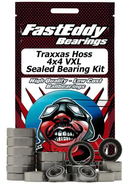 Fasteddy Traxxas Compatible Hoss 4X4 Vxl Sealed Bearing Kit   (Tfe6289) 1