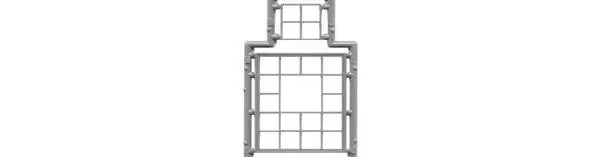 Tichy 20 Pane Industrial Window (Tic2013) 1