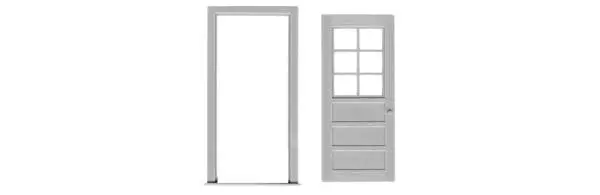 Tichy 6 Lite Door/Frame (Tic2041) 1