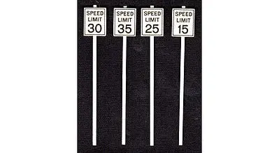 Tichy Low Speed Limit Signs (8) (Tic2064) 1