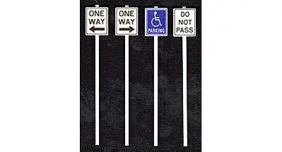Tichy Misc Road Signs (8) (Tic2068) 1
