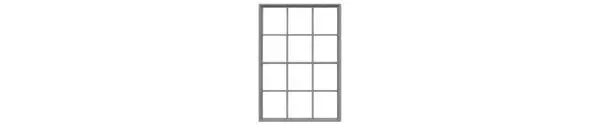 Tichy 12 Pane Masonry Window (Tic8051) 1