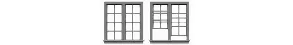 Tichy Double 4/4 Dbl Hung Two Unit Window - (Tic8070) 1
