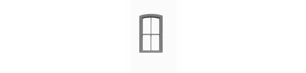 Tichy 2/2 Arch Top Window (Tic8072) 1