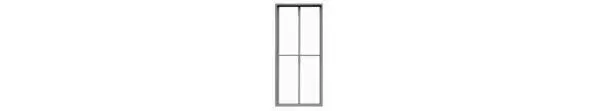 Tichy Four Pane Factory Window (Tic8115) 1