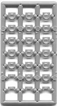 Tichy 3/32'' Column Base & Cap (42)     (Tic8152) 1