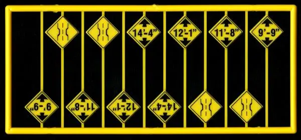 Tichy  Bridge Warning Signs Ho (Tic8298) 1