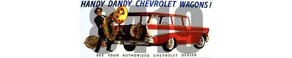 Tichy Chevrolet Wagons Billboard (Tic8419) 1