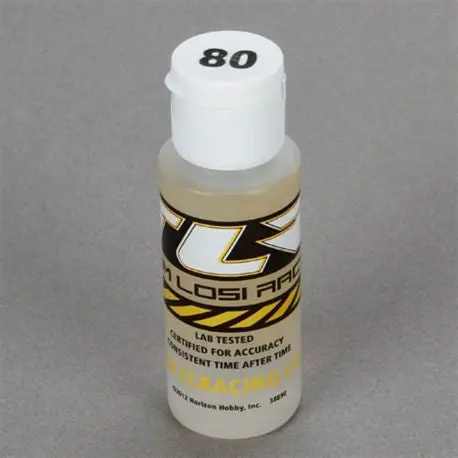 Team Losi Racing Silicone Shock Oil, 80Wt, 2Oz (Tlr74016) 1