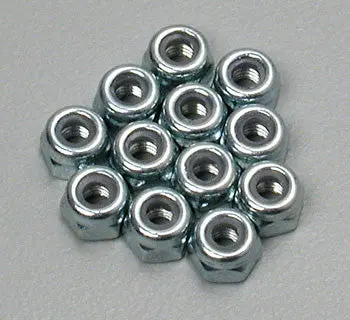 Traxxas Nylon Locknuts 3Mm (12) (Tra2745) 1