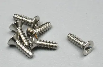 Traxxas Countersunk Screws 3X10mm Nitro Hawk (6)   (Tra3176) 1