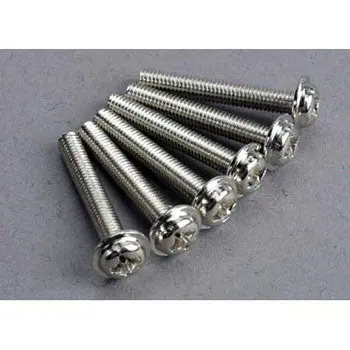 Traxxas Screws, 3 X 20Mm, Washerhead (6)   (Tra3188) 1