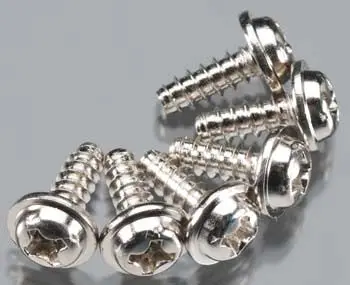 Traxxas Screws 3X8mm Washerhead Self-Tapping (6)   (Tra3290) 1