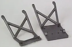 Traxxas Skid Plate Stampede Front/Rear (Tra3623-Blk) 1