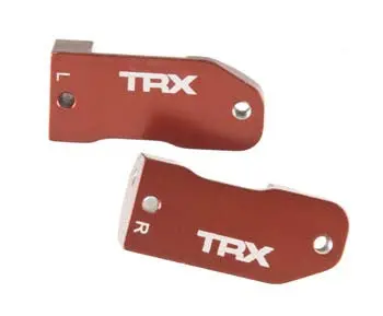 Traxxas 30° Caster Blocks Red Rustler/Stampede (Tra3632x) 1