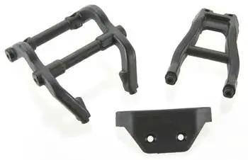 Traxxas Rear Wheelie Bar Mounts/Skid Plate Stampede 4X4 (Tra6777) 1