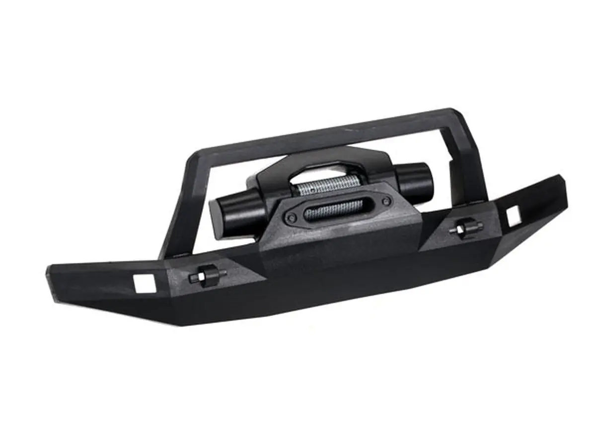 Traxxas Bumper Front (178Mm Wide) With Winch (Tra8124) 1