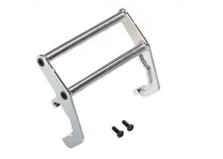 Traxxas  Push Bar, Bumper, Chrome  (Fits #8137 Bumper) (Tra8138) 1