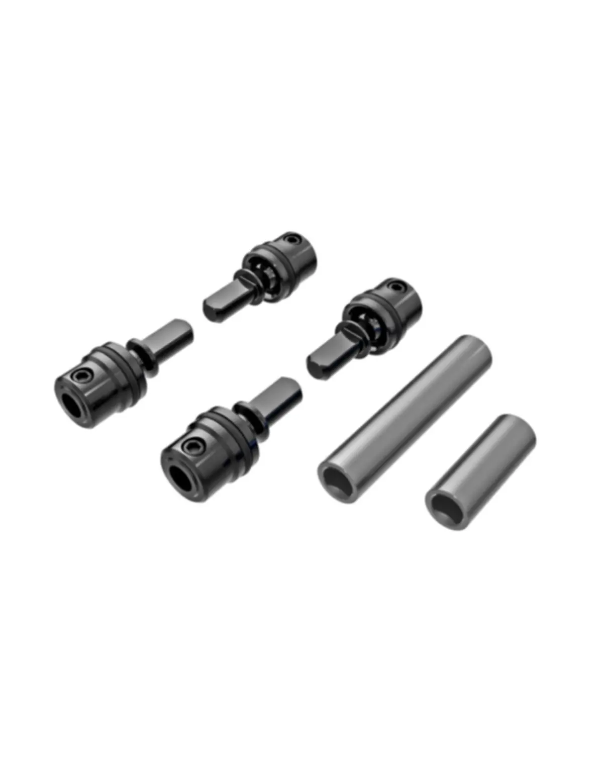Traxxas Driveshafts Cntr Male Drk Titan (Tra9751gray) 1