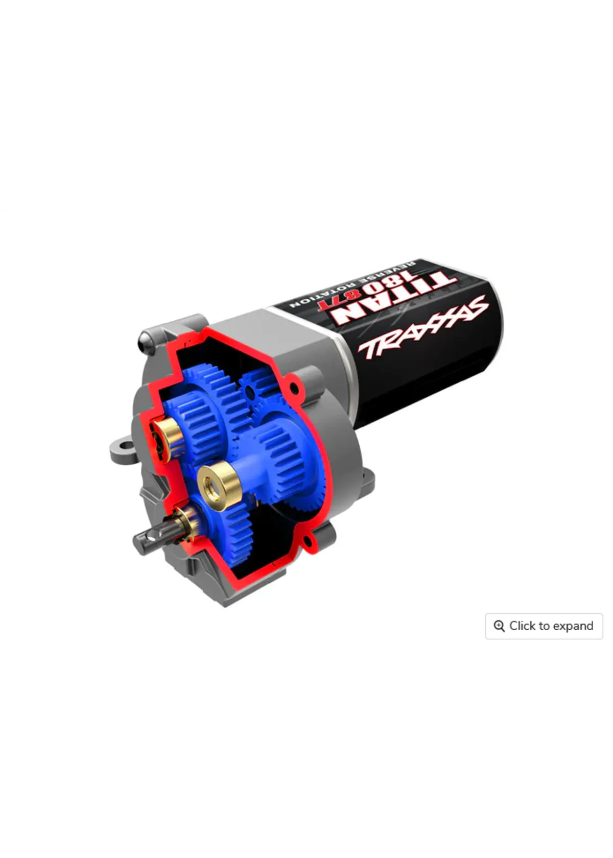 Traxxas Complete Transmission W/87T Motor (Speed Gearing) (Trx-4M)  (Tra9791x) 1