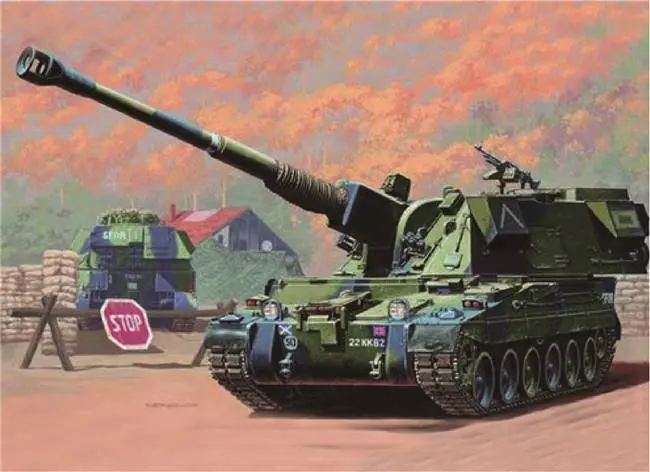 Trumpeter 1/35 Armor-British 155Mmas-90Howitzer  (Tsm00324) 1