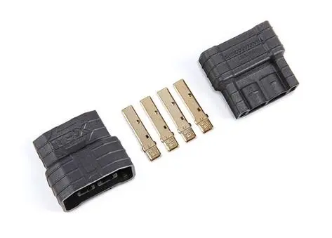 Traxxas 4S Male Connector (2) For Esc Use Only - (Tra3070r) 1