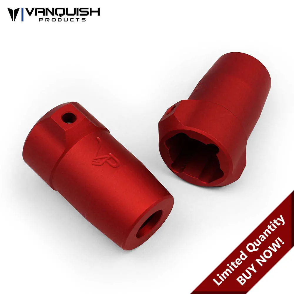 Vanquish Axial Scx10 Lockouts Red Anodized (Vps01190) 1
