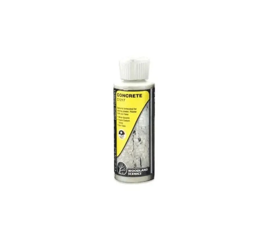 Woodland Scenics Concrete 4 Oz.   (Wds1217) 1