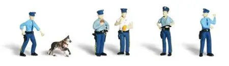 Woodland Scenics Ho Policemen  (Wooa1822) 1