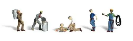 Woodland Scenics Ho City Workers  (Wooa1826) 1