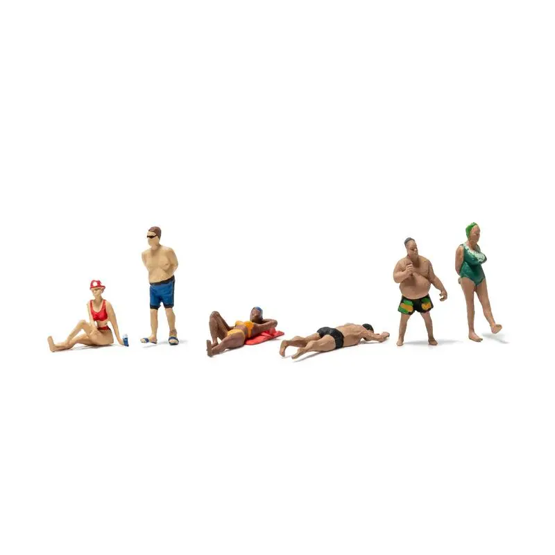 Woodland Scenics Ho Beach Goers   (Wooa1962) 1