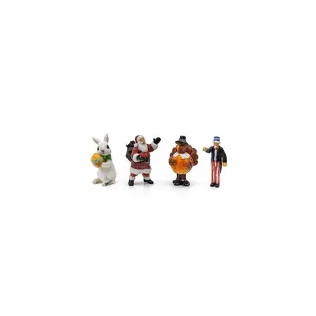 Woodland Scenics Ho Holiday Figures – 4 Pk   (Wooa2868) 1