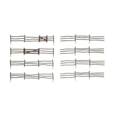 Woodland Scenics Ho Log Fence (Wooa2981) 1