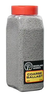 Woodland Scenics Ballast Coarse Gray 32 Oz   (Woob1389) 1