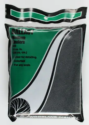 Woodland Scenics Ballast Medium Cinder ( Woob83) 1