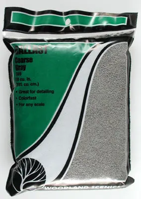 Woodland Scenics Ballast Coarse Gray (Woob89) 1