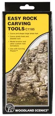 Woodland Scenics Easy Rock Carving Tools (Wooc1185) 1
