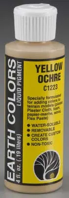Woodland Scenics Earth Color Yellow Ocher 4 Oz (Wooc1223) 1