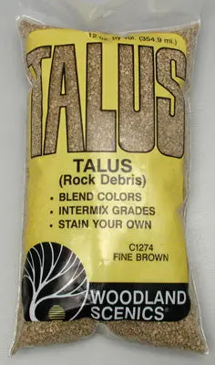 Woodland Scenics Talus Coarse Gray (Wooc1280) 1
