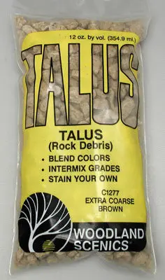 Woodland Scenics Talus Extra Coarse Brown (Wooc1277) 1
