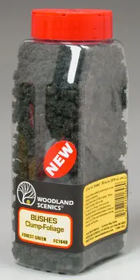Woodland Scenics Bushes Shaker Forest Green 32 Oz   (Woofc1648) 1