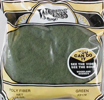 Woodland Scenics Polyfiber Green (Woofp178) 1