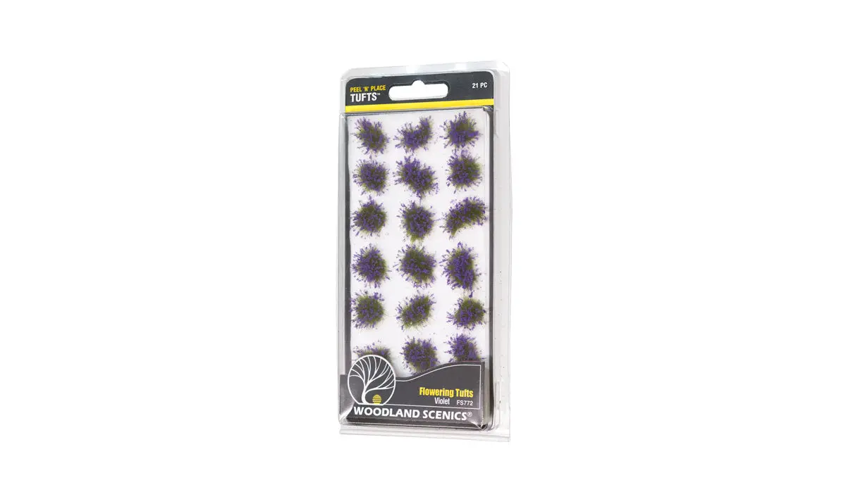 Woodland Scenics Violet Flowering Tufts  (Woofs772) 1