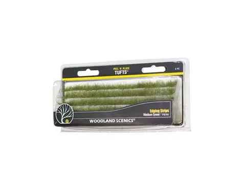 Woodland Scenics Dark Green Edging Strips (Woofs781) 1