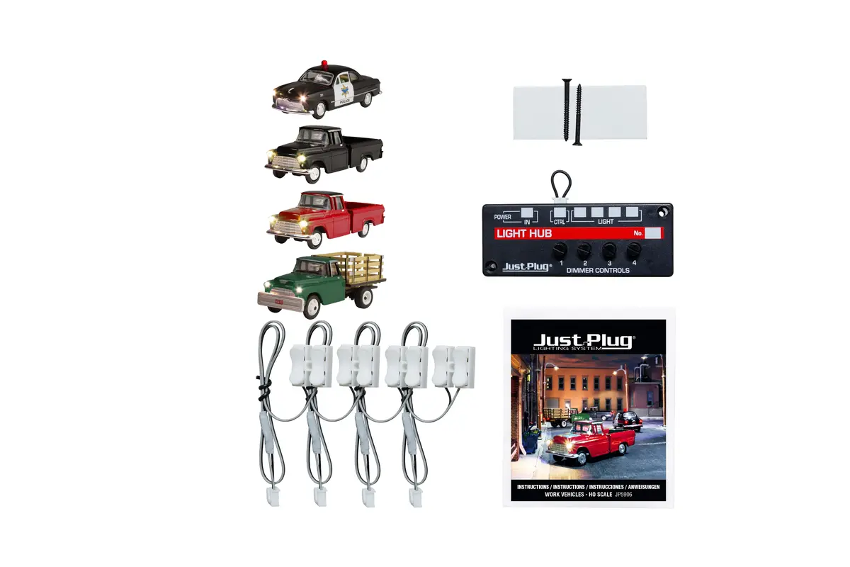 Woodland Scenics Work Vehicle Value Pack - Ho Scale   (Woojp5906) 1